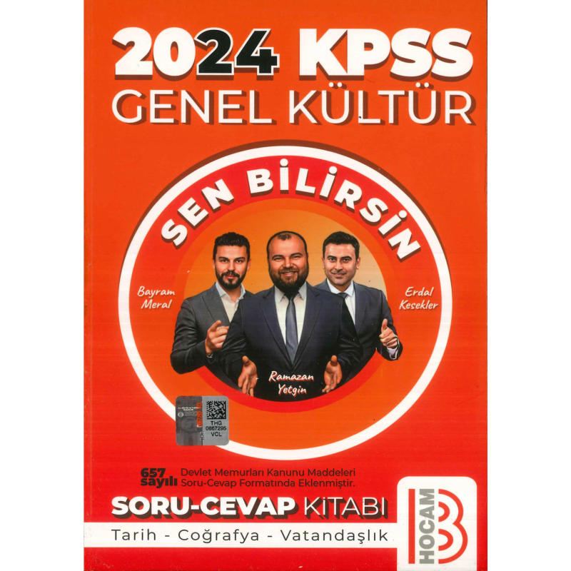 GK SEN BİLİRSİN SORU CEVAP KİTABI (TARİH-COĞ.-VAT.)