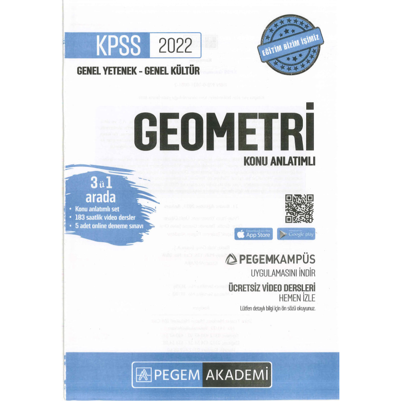 GEOMETRİ KONU ANLATIMI