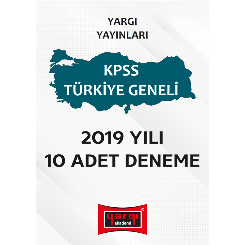 YARGI 10 ADET DENEME