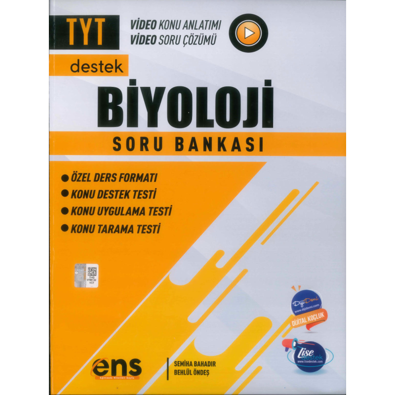 TYT Biyoloji Soru Bankası ENS Yayıncılık