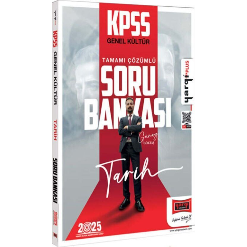 2025 KPSS Genel Kültür Tamamı Çözümlü Tarih Soru Bankası Yargı Yayınları