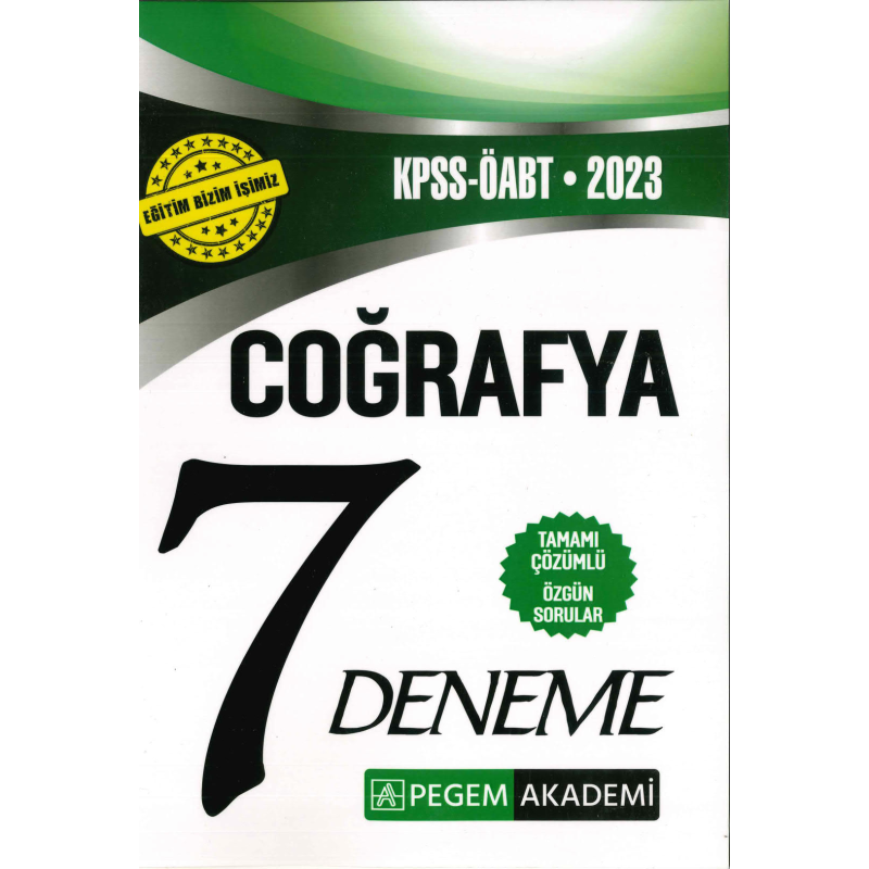 7 DENEME TAMAMI ÇÖZÜMLÜ