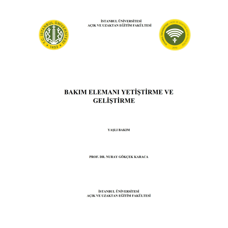 Bakım Elemanı Yetiştirme ve Geliştirme