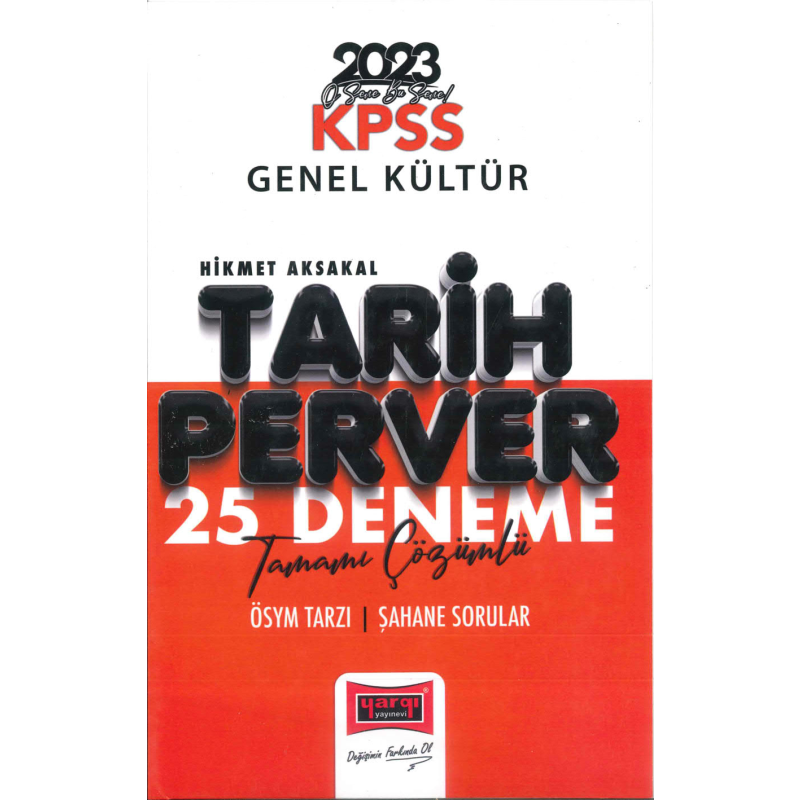 TARİH PERVER 25 DENEME TAMAMI ÇÖZÜMLÜ