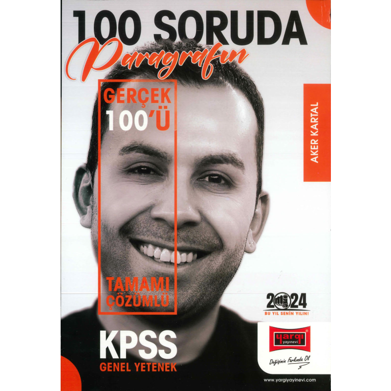 100 SORUDA PARAGRAFIN GERÇEK 100'Ü TAMAMI ÇÖZÜMLÜ