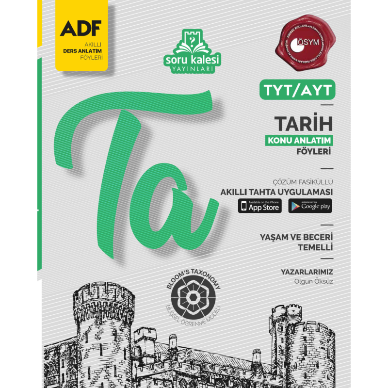 Soru Kalesi TYT AYT Tarih Konu Anlatım Föyleri