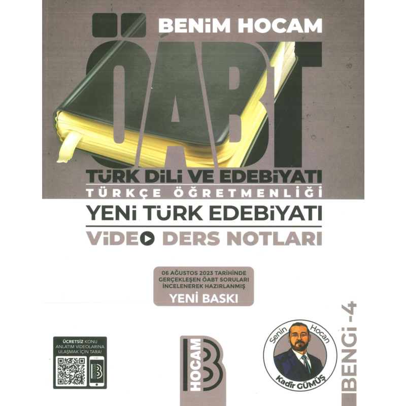 ÖABT TÜRK DİLİ VE EDEBİYATI TÜRKÇE ÖĞRETMENLİĞİ YENİ TÜRK EDEBİYATI VİDEO DERS NOTLARI BENGİ-4