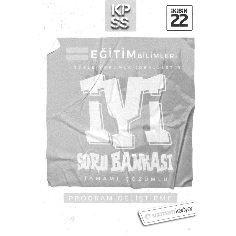 PROGRAM GELİŞTİRME İYİ SORU BANKASI ÇÖZÜMLÜ