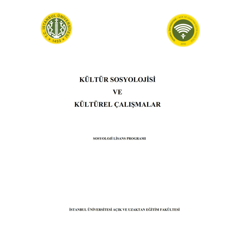 Kültür Sosyolojisi ve Kültürel Çalışmalar