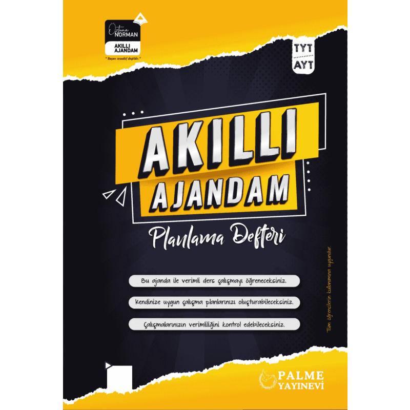 Akıllı Ajandam Planlama Defteri