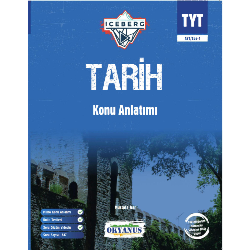 TYT Iceberg Tarih Konu Anlatımı Okyanus Yayınları