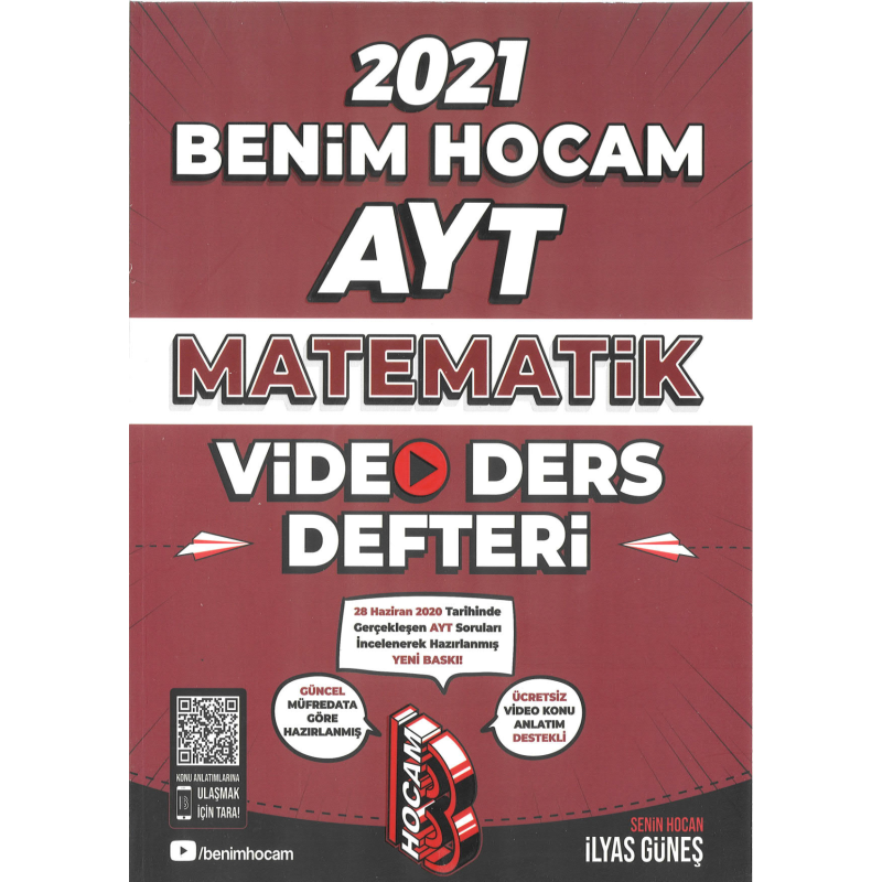 AYT MATEMATİK VİDEO DERS DEFTERİ
