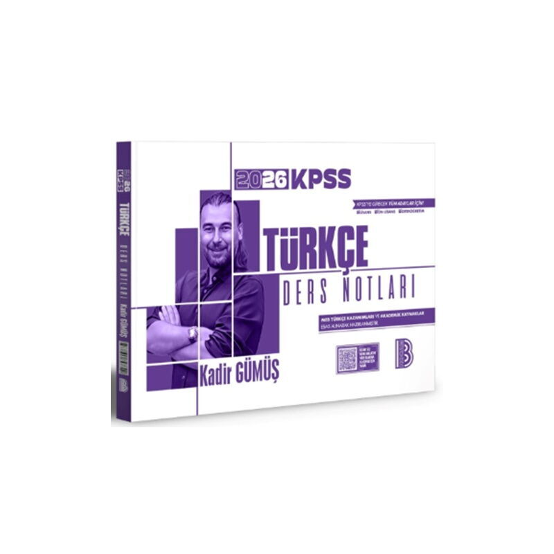 2026 KPSS Türkçe Ders Notları Benim Hocam Yayınları