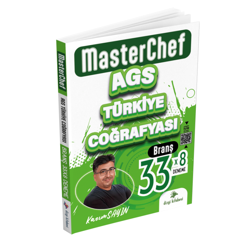 2025 MEB AGS Türkiye Coğrafyası Masterchef 33x8 Deneme Çözümlü Dizgi Kitap
