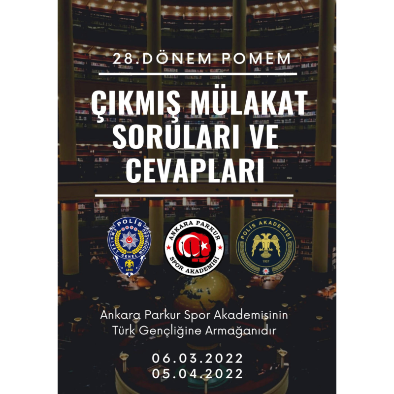 28. DÖnem POMEM Çıkmış Mülakat Soruları ve Cevapları