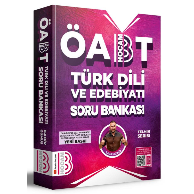 ÖABT Türk Dili ve Edebiyatı Soru Bankası Telmih Serisi Benim Hocam Yayınları