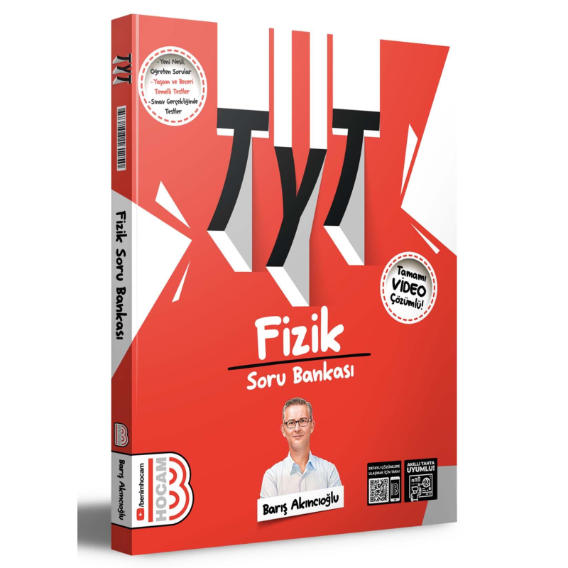 TYT Fizik Tamamı Çözümlü Soru Bankası