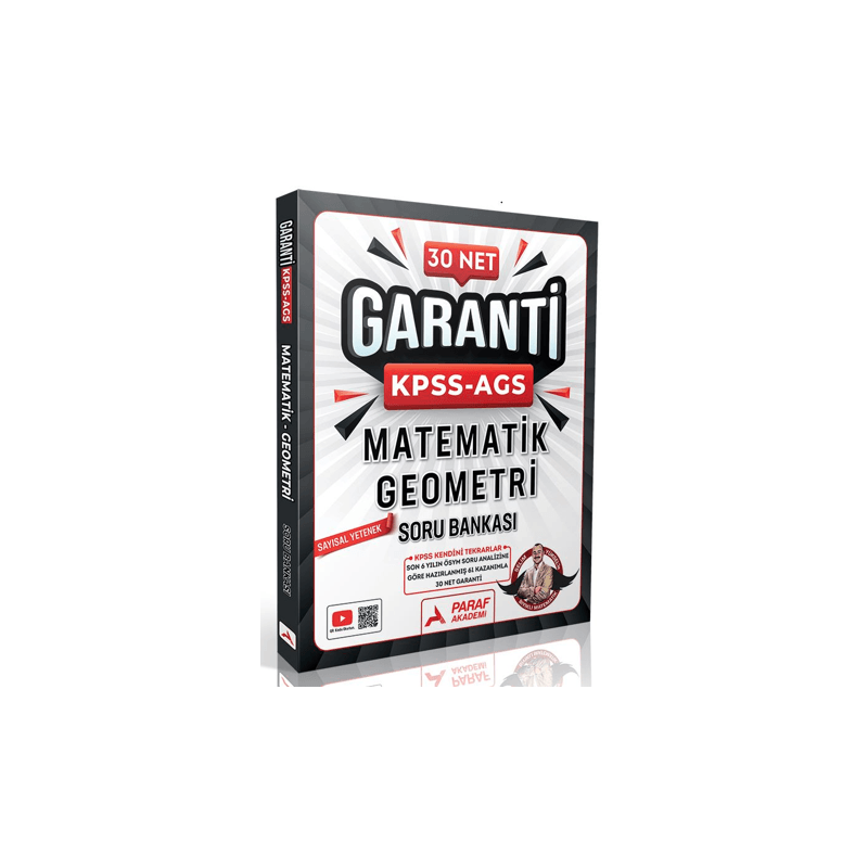KPSS AGS Matematik - Geometri Garanti KPSS Soru Bankası Paraf Yayınları