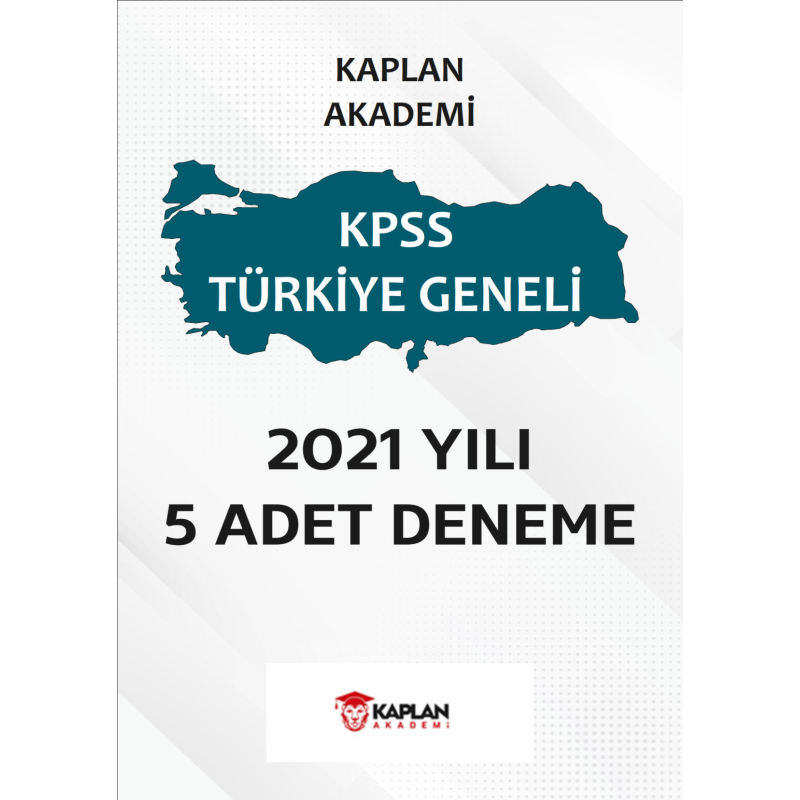KAPLAN AKADEMİ 5 ADET DENEME