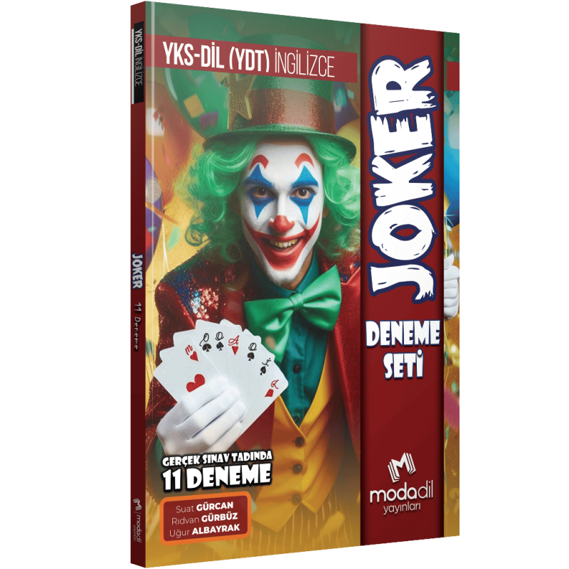 YKS DİL Joker 11 Deneme Seti Modadil Yayınları