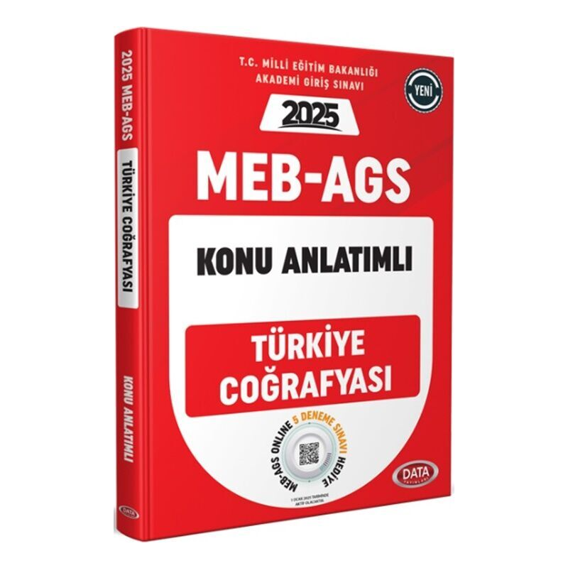 2025 MEB AGS Türkiye Coğrafyası Konu Anlatımlı Data Yayınları