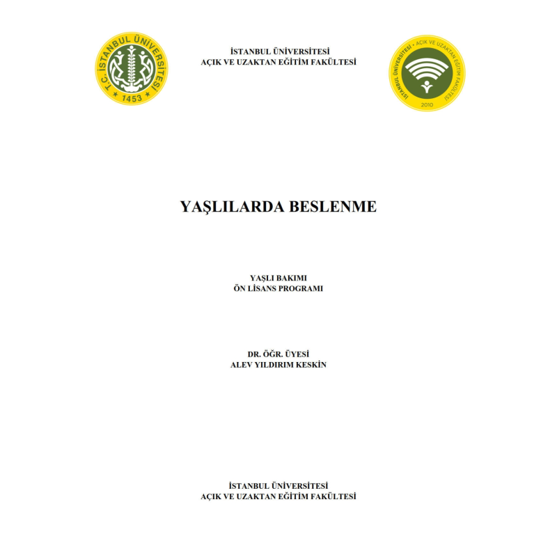 Yaşlılarda Beslenme