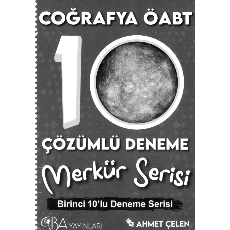 COĞRAFYA ÖABT ÇÖZÜMLÜ 10 DENEME MERKÜR SERİSİ