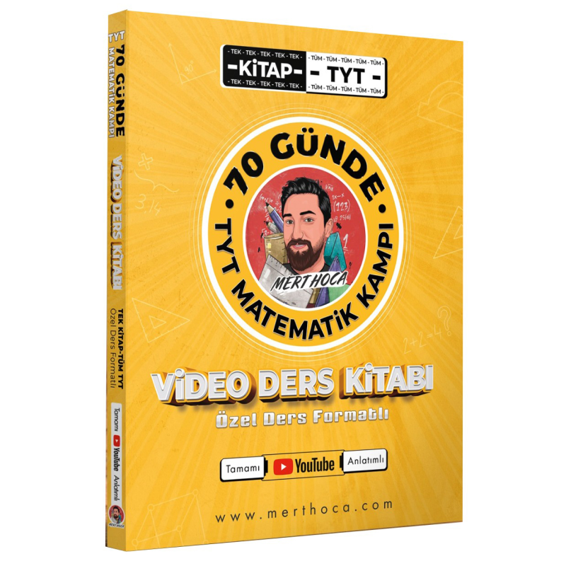 Mert Hoca 70 Günde TYT Matematik Kampı Video Ders Kitabı