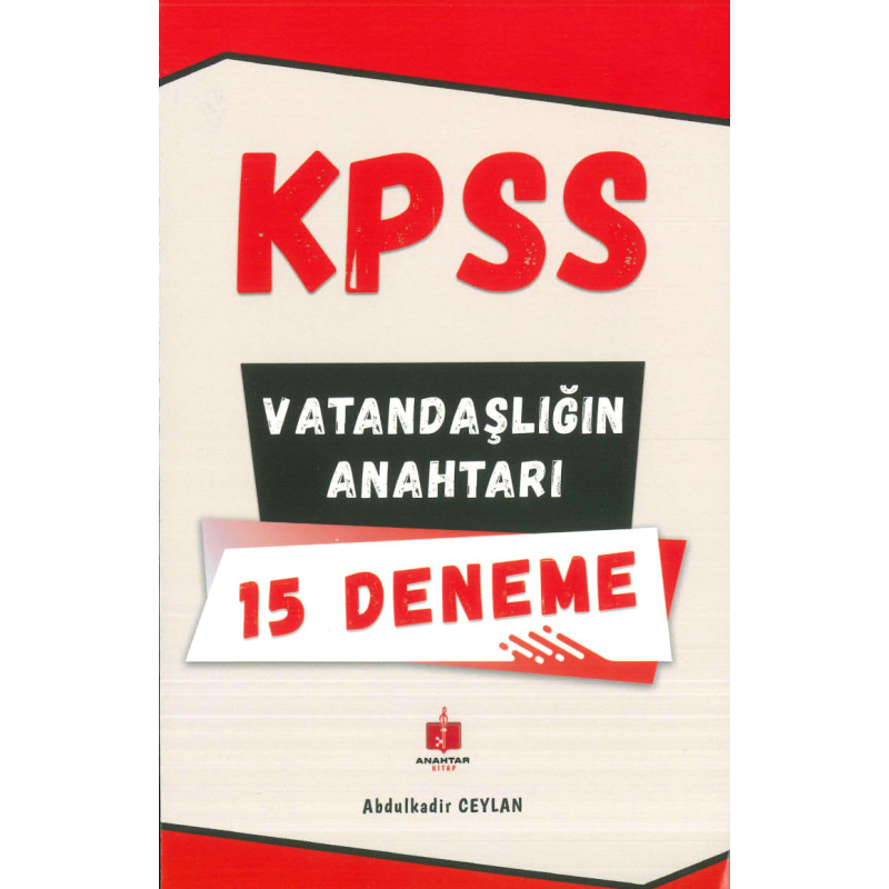 VATANDAŞLIĞIN ANAHTARI 15 DENEME