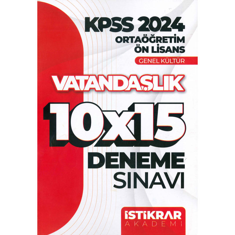 VATANDAŞLIK 10*15 DENEME SINAVI
