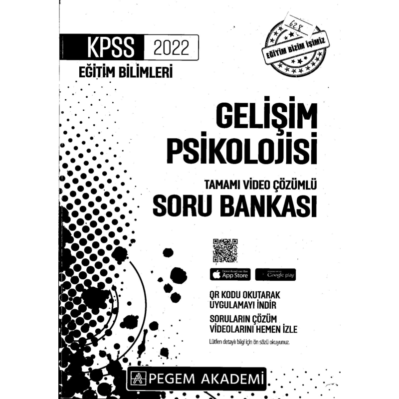 2022 KPSS Eğitim Bilimleri GELİŞİM PSİKOLOJİSİ SORU BANKASI