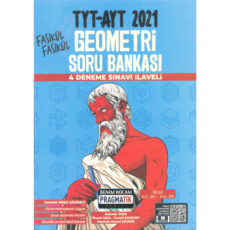 TYT AYT Geometri Soru Bankası 4 Deneme Sınavı İlaveli
