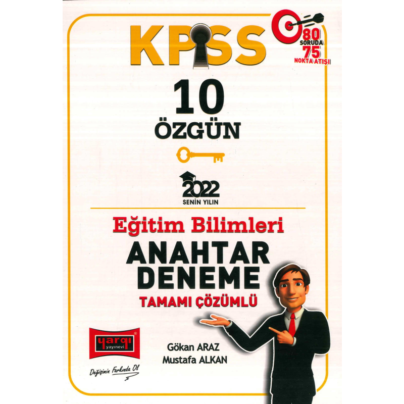 ANAHTAR EĞİTİM BİLİMLERİ 10LU TÜM DERSLER DENEME