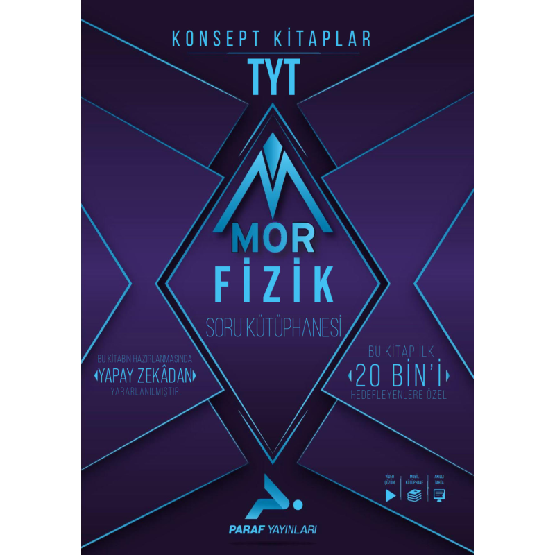 TYT Mor Fizik Soru Kütüphanesi PRF Paraf Yayınları