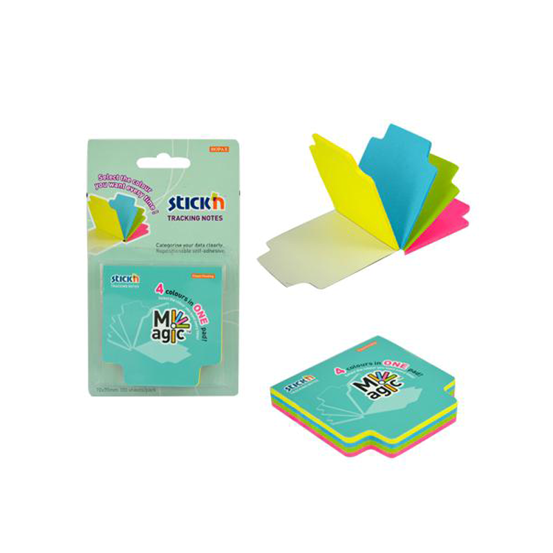 Stickn 70x70 Magıc 4 Neon Renk 100 Yaprak (21560)