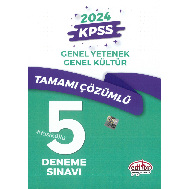 GY-GK TAMAMI ÇÖZÜMLÜ 6 DENEME SINAVI