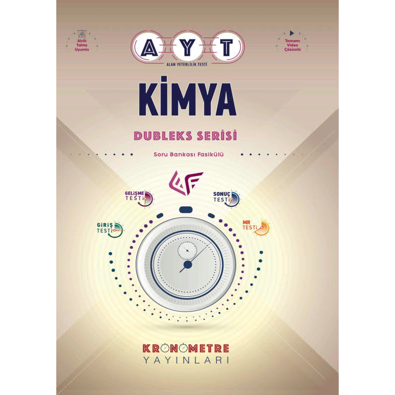 AYT KİMYA DUBLEKS SERİSİ SORU BANKASI