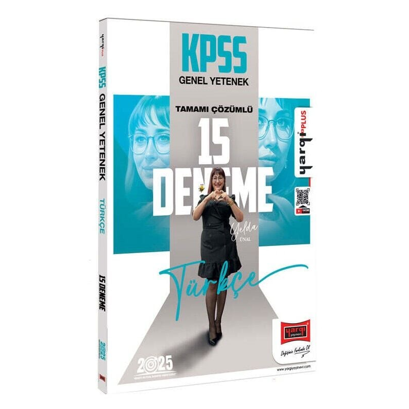 2025 KPSS Genel Yetenek Tamamı Çözümlü Türkçe 15 Deneme Yargı Yayınları