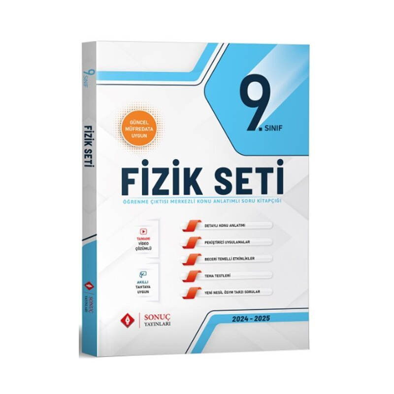 9. Sınıf Fizik Modüller Set Sonuç Yayınları