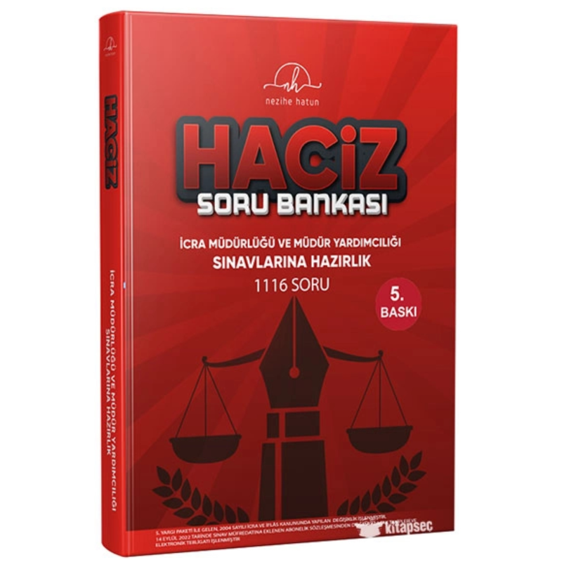 HACİZ İCRA MÜDÜRÜLÜĞÜ VE MÜDÜR YARDIMCILIĞI SORU BANKASI