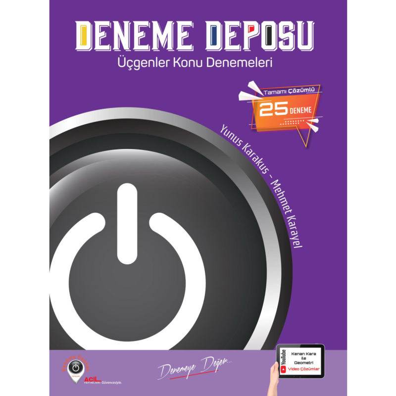 AYT Üçgenler Deneme Deposu Acil Yayınları 25 Deneme