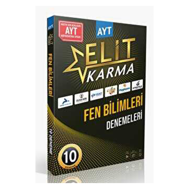 AYT Fen Bilimleri Elit Karma 10 Deneme Video Çözümlü