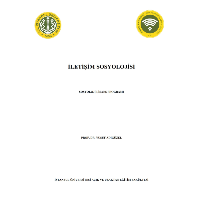 İletişim Sosyolojisi