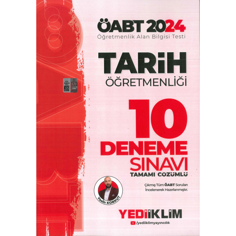 ÖABT TARİH 10 DENEME SINAVI TAMAMI ÇÖZÜMLÜ