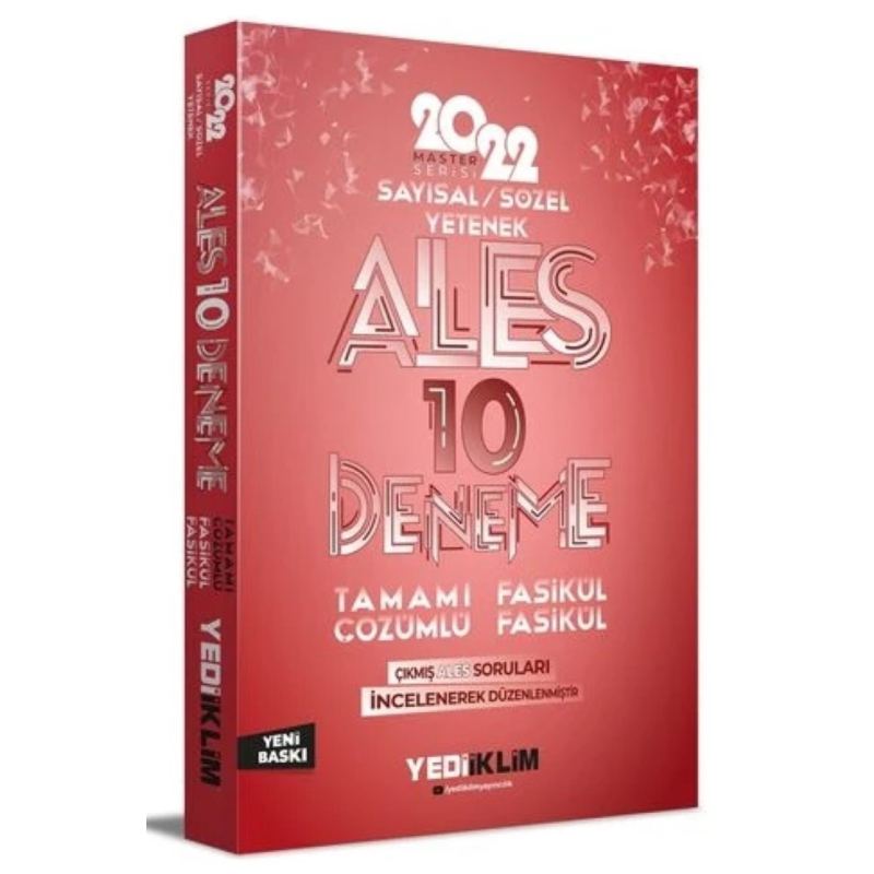 ALES 10 DENEME TAMAMI ÇÖZÜMLÜ