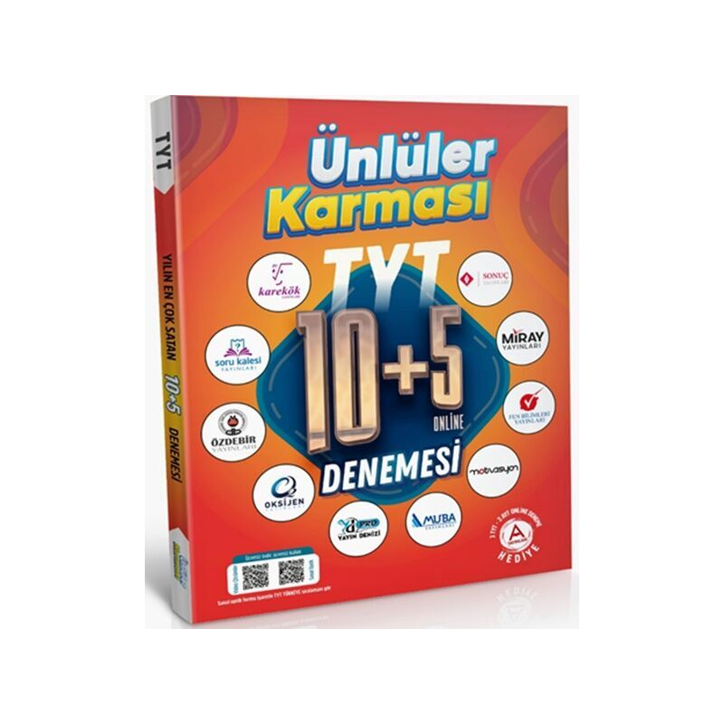 Ünlüler Karması TYT 10 + 5 Deneme