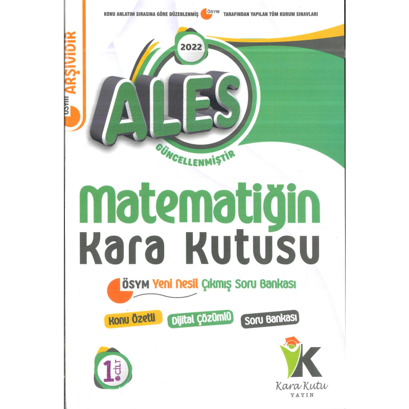 MATEMATİĞİN KARA KUTUSU 1. CİLT