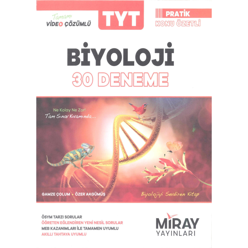 TYT Biyoloji 30 Deneme