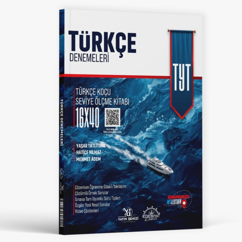 TYT Türkçe 16 x 40 Branş Denemeleri Edebiyat Denizi