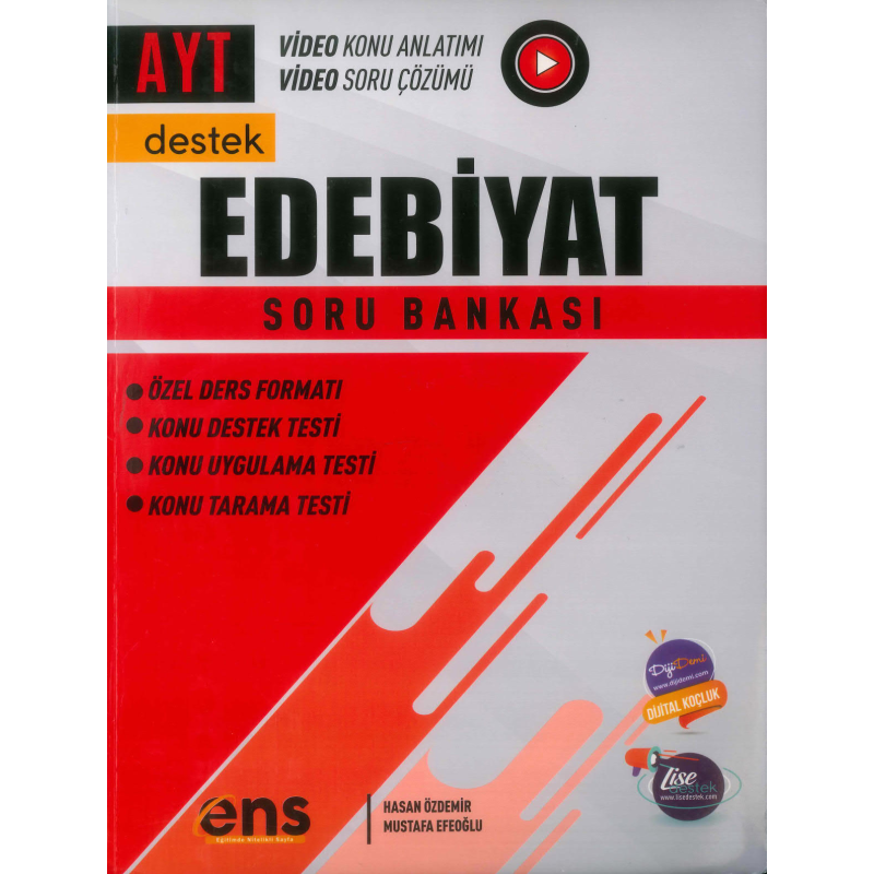 AYT Türk Dili ve Edebiyatı Destek Soru Bankası ENS Yayıncılık